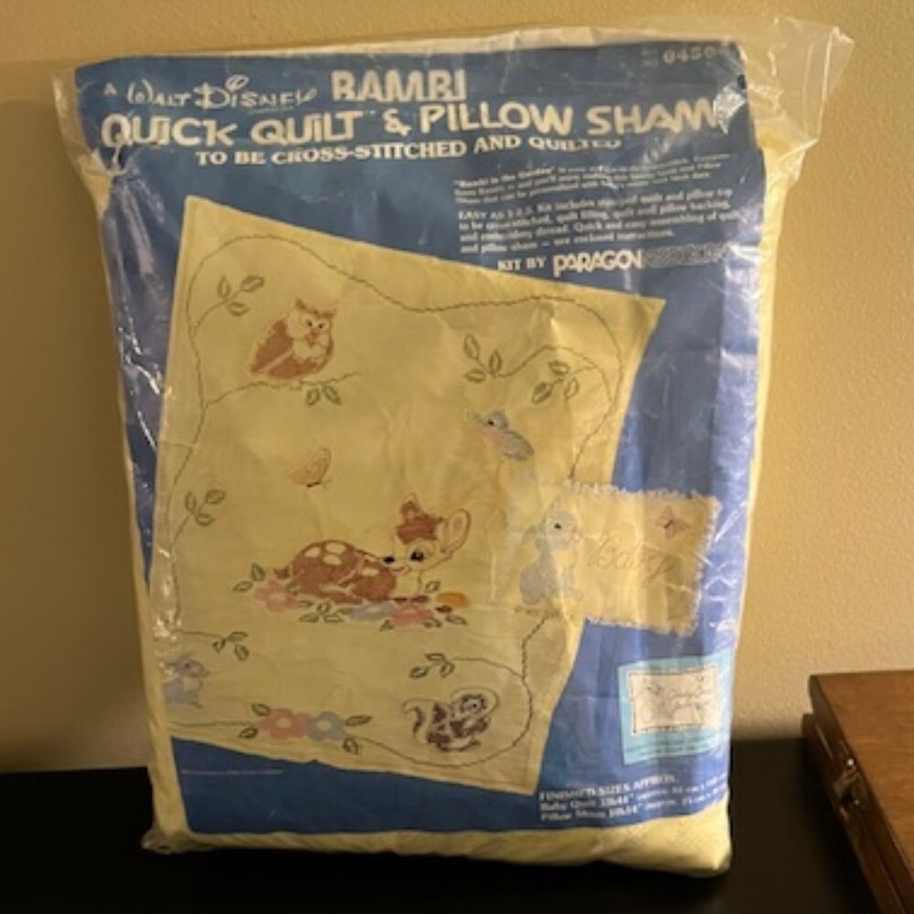Bambi Crib Quilt Kit